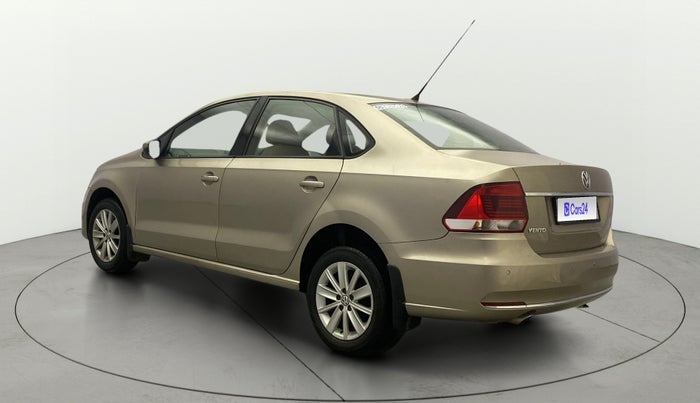 2015 Volkswagen Vento HIGHLINE 1.6 MPI, Petrol, Manual, 1,27,839 km, Left Back Diagonal