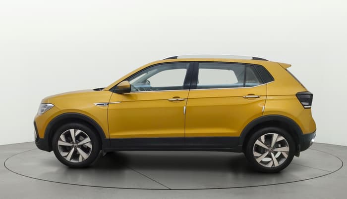 2022 Volkswagen TAIGUN TOPLINE 1.0 TSI AT, Petrol, Automatic, 28,405 km, Left Side