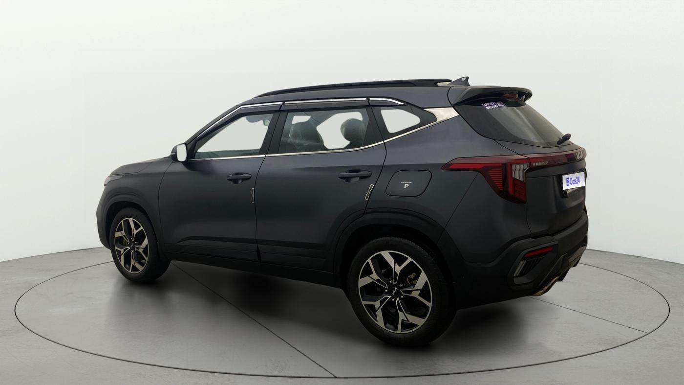 2023 KIA SELTOS  X LINE 1.5 TURBO PETROL DCT, Petrol, Automatic, 13,450 km, Left Back Diagonal