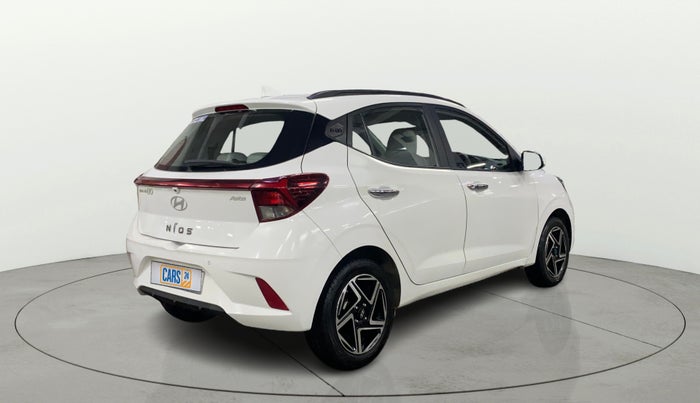 2023 Hyundai GRAND I10 NIOS ASTA 1.2 KAPPA VTVT, Petrol, Manual, 7,978 km, Right Back Diagonal