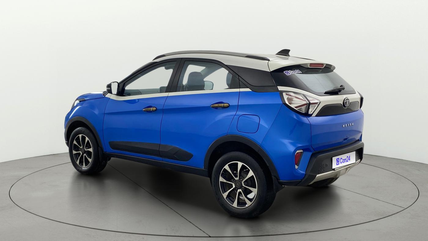 2020 Tata NEXON XZA PLUS (O) DIESEL, Diesel, Automatic, 60,064 km, Left Back Diagonal