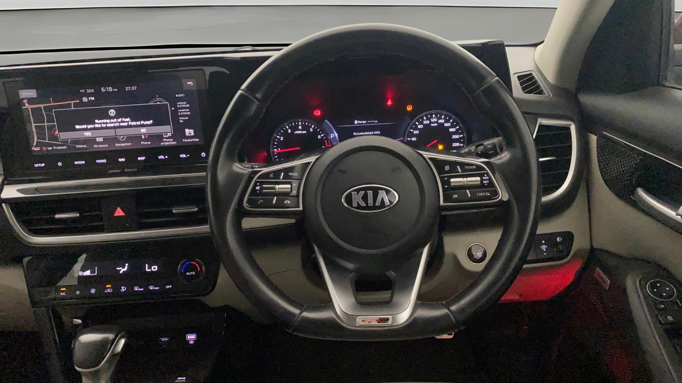 2019 KIA SELTOS GTX PLUS DCT 1.4 PETROL, Petrol, Automatic, 55,626 km, Steering Wheel Close Up
