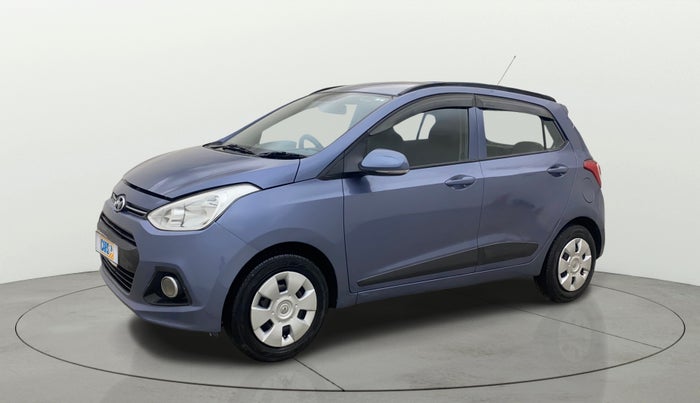 2016 Hyundai Grand i10 SPORTZ 1.2 KAPPA VTVT, Petrol, Manual, 87,020 km, Left Front Diagonal