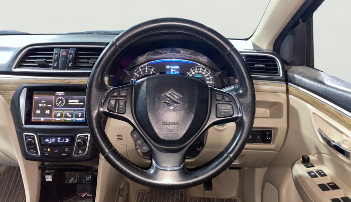 2021 Maruti Ciaz ALPHA 1.5 SHVS PETROL, Petrol, Manual, 44,010 km, Steering Wheel Close Up