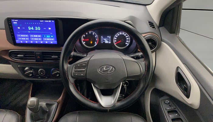 2022 Hyundai AURA S 1.2 CNG, CNG, Manual, 38,882 km, Steering Wheel Close Up