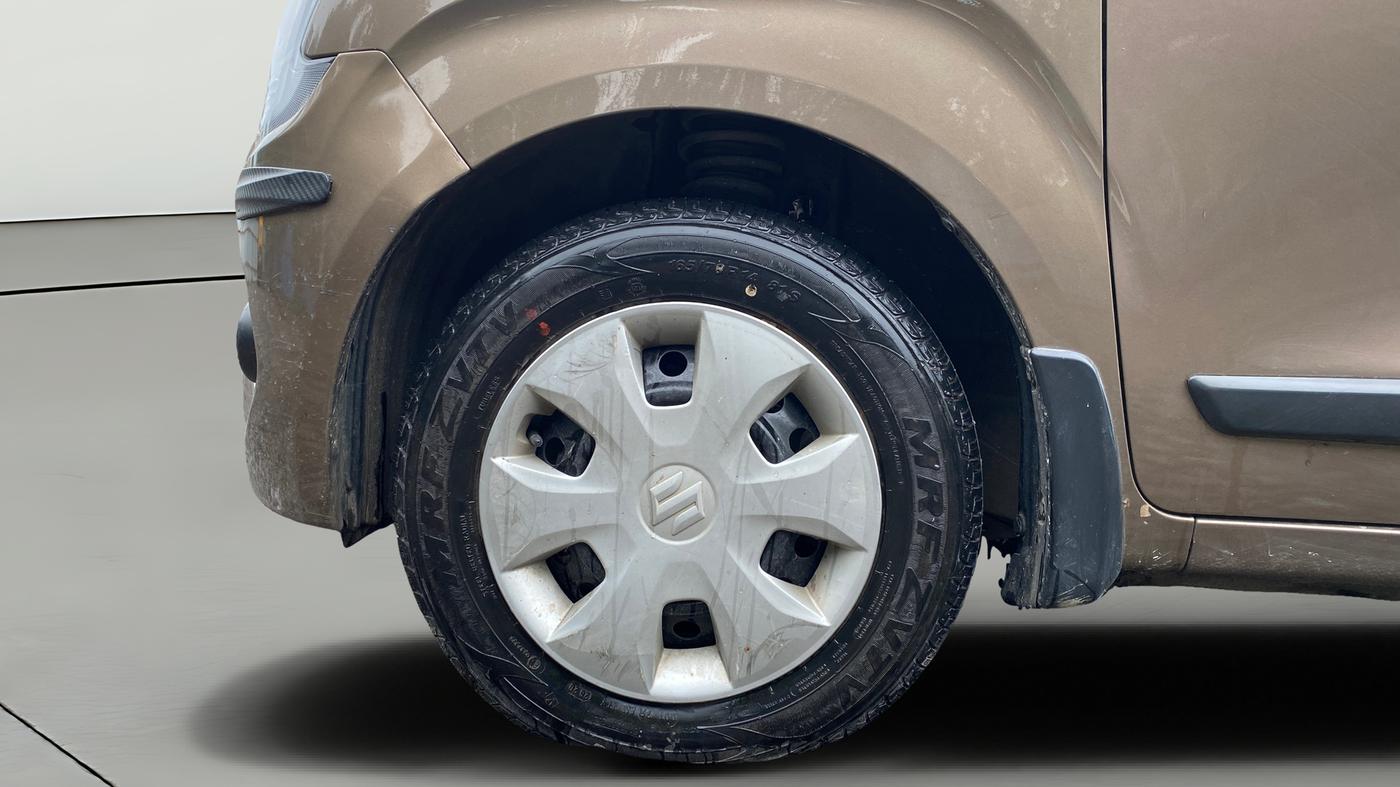 2020 Maruti New Wagon-R VXI (O) 1.0, Petrol, Manual, 15,991 km, Left Front Wheel