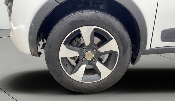 2019 Tata NEXON XZA PLUS PETROL DUAL TONE, Petrol, Automatic, 1,08,618 km, Left Front Wheel
