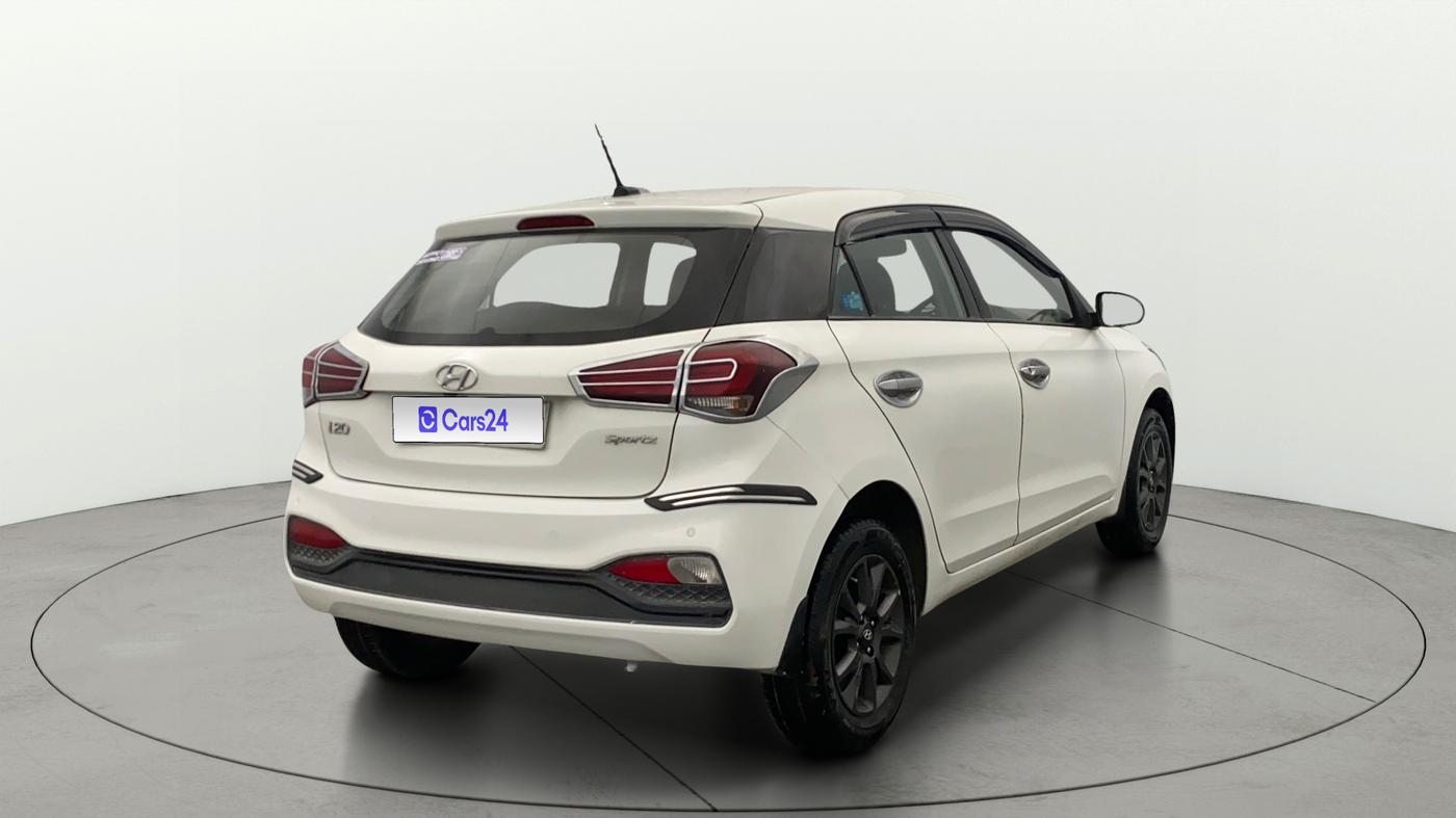 2020 Hyundai Elite i20 SPORTZ PLUS 1.2, Petrol, Manual, 45,861 km, Right Back Diagonal