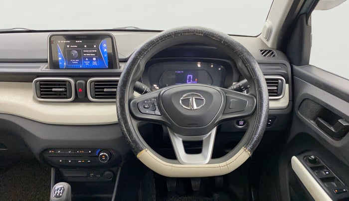 2023 Tata PUNCH ACCOMPLISHED DAZZLE SUNROOF CNG MT, CNG, Manual, 90,529 km, Steering Wheel Close Up