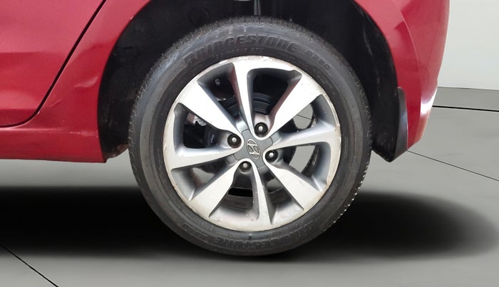 2017 Hyundai Elite i20 ASTA 1.2 DUAL TONE, Petrol, Manual, 32,562 km, Left Rear Wheel