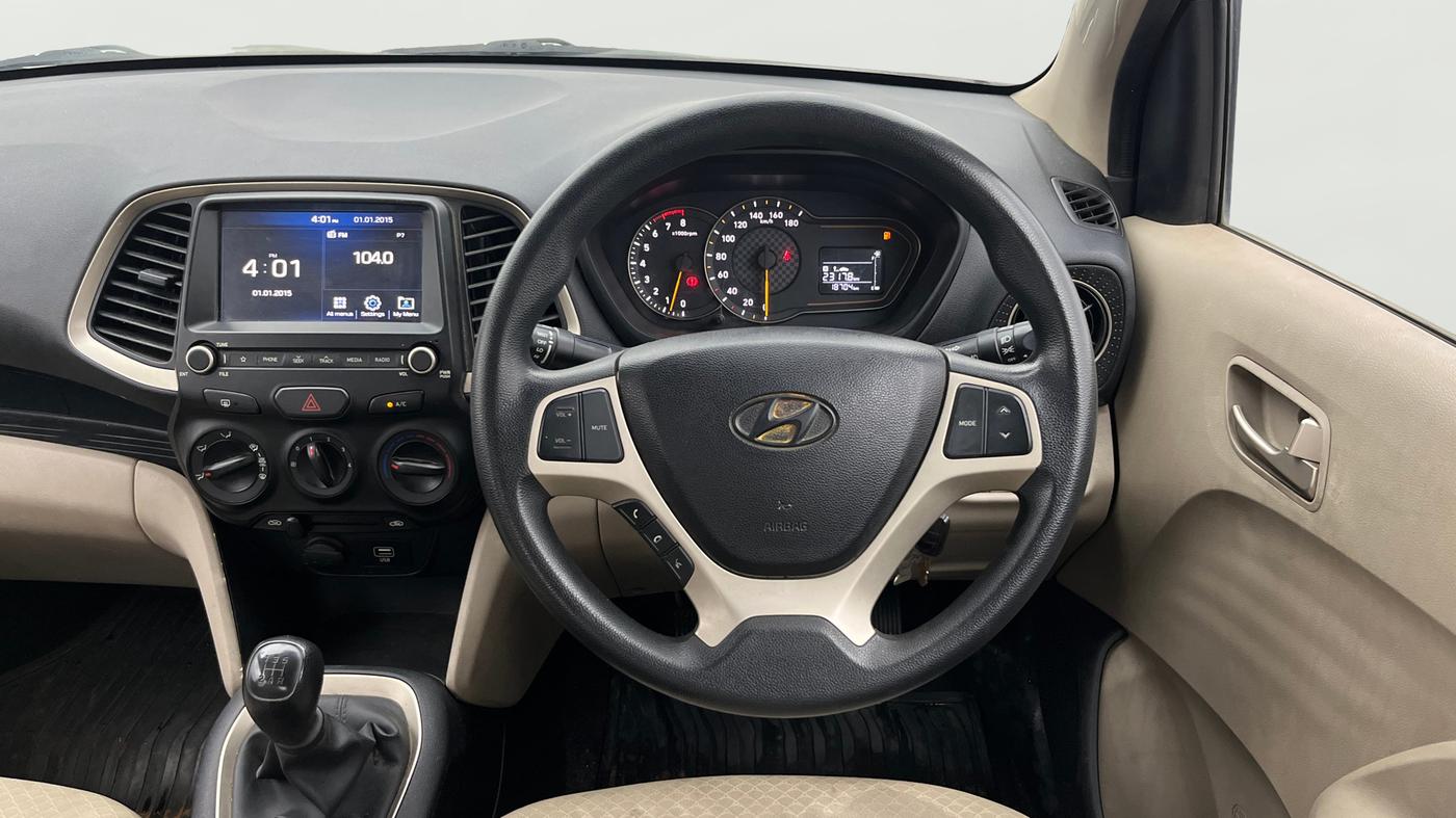 2019 Hyundai NEW SANTRO SPORTZ MT, Petrol, Manual, 18,703 km, Steering Wheel Close Up