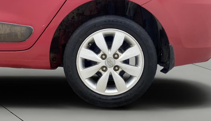 2015 Hyundai Xcent S (O) 1.2, Petrol, Manual, 80,320 km, Left Rear Wheel