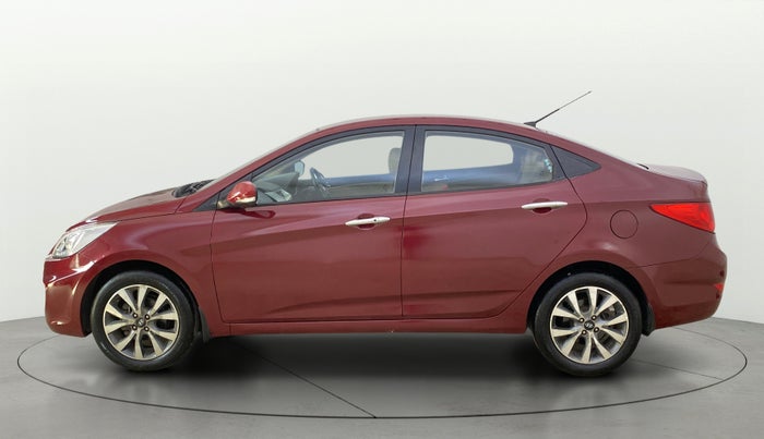 2014 Hyundai Verna FLUIDIC 1.6 VTVT SX OPT, Petrol, Manual, 28,621 km, Left Side