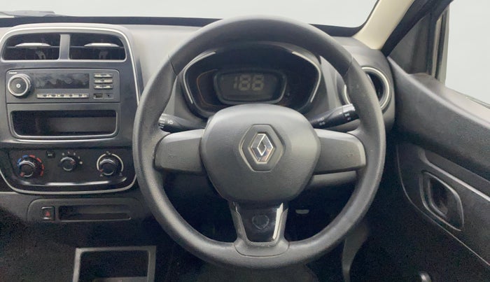 2018 Renault Kwid RXL, Petrol, Manual, 38,719 km, Steering Wheel Close Up
