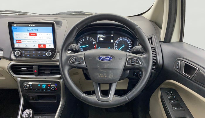 2020 Ford Ecosport TITANIUM 1.5L PETROL, Petrol, Manual, 39,716 km, Steering Wheel Close Up