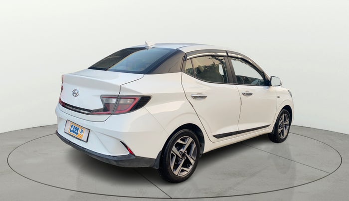 2022 Hyundai AURA SX PLUS 1.2 AMT, Petrol, Automatic, 67,386 km, Right Back Diagonal