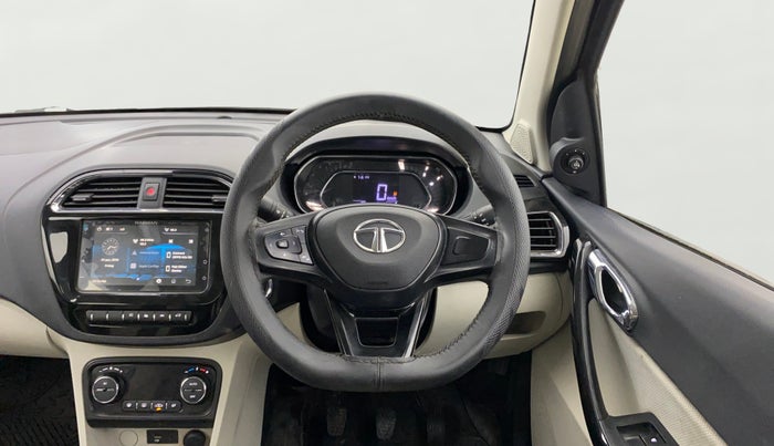 2022 Tata TIGOR XZ PLUS CNG, CNG, Manual, 68,597 km, Steering Wheel Close Up