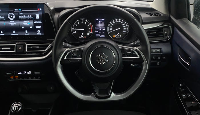 2022 Maruti Baleno ALPHA PETROL 1.2, Petrol, Manual, 30,807 km, Steering Wheel Close Up