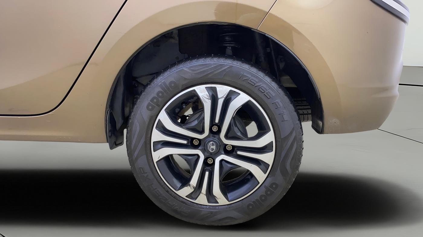 2024 Tata TIGOR XZA Plus iCNG , CNG, Automatic, 26,107 km, Left Rear Wheel