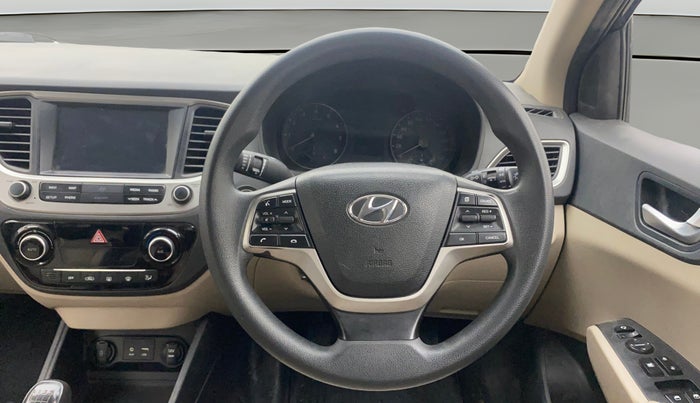 2019 Hyundai Verna 1.6 VTVT SX, Petrol, Manual, 1,27,690 km, Steering Wheel Close Up
