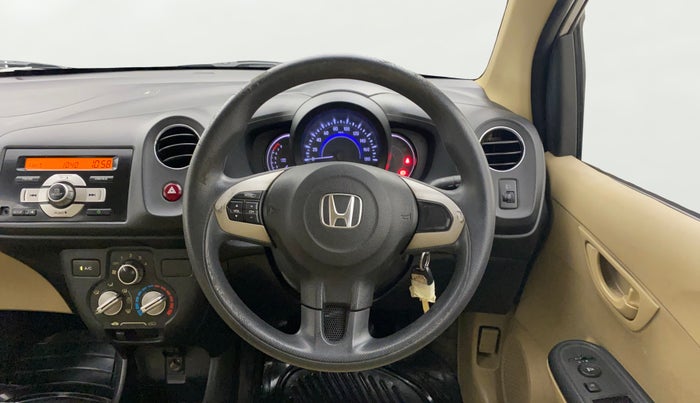 2015 Honda Amaze 1.2L I-VTEC S, Petrol, Manual, 20,240 km, Steering Wheel Close Up