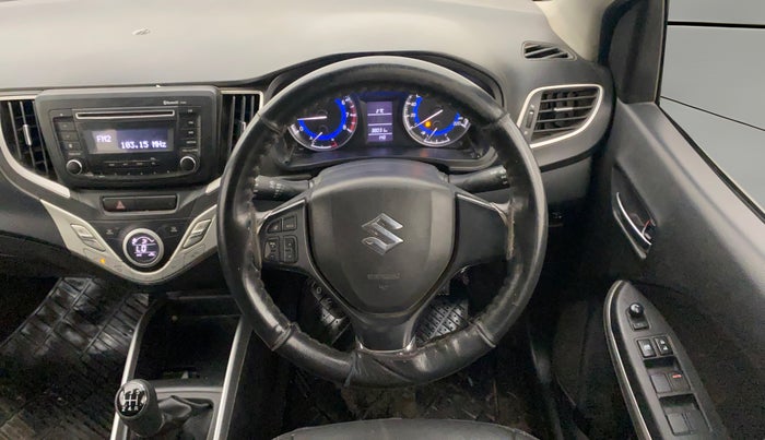 2016 Maruti Baleno DELTA PETROL 1.2, Petrol, Manual, 38,031 km, Steering Wheel Close Up