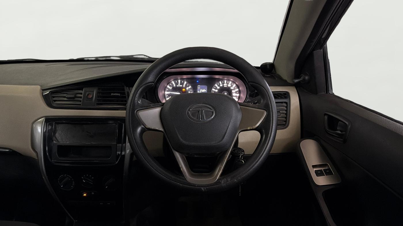 2015 Tata Zest XE PETROL, Petrol, Manual, 48,612 km, Steering Wheel Close Up