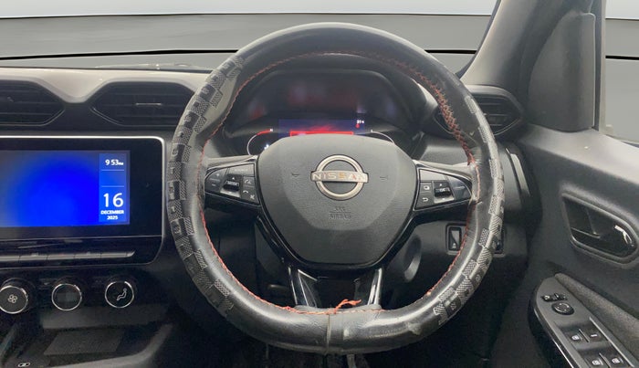 2023 Nissan MAGNITE XV TURBO KURO EDITION, Petrol, Manual, 66,044 km, Steering Wheel Close Up