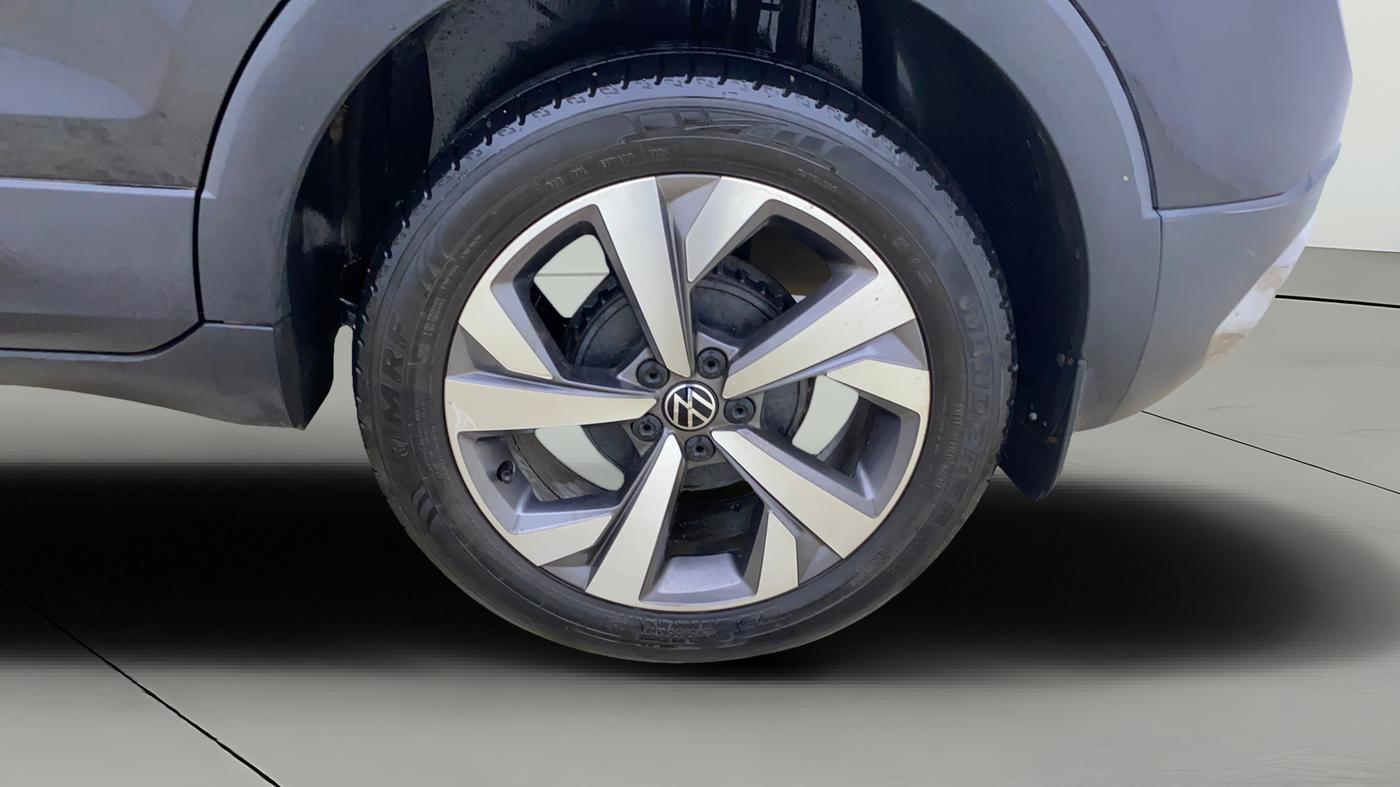 2025 Volkswagen TAIGUN TOPLINE 1.0 TSI AT, Petrol, Automatic, 20,094 km, Left Rear Wheel