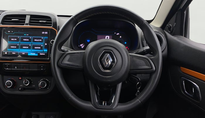 2020 Renault Kwid CLIMBER 1.0 AMT (O), Petrol, Automatic, 44,906 km, Steering Wheel Close Up