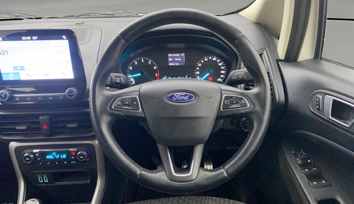 2018 Ford Ecosport TITANIUM 1.5L PETROL, Petrol, Manual, 36,626 km, Steering Wheel Close Up