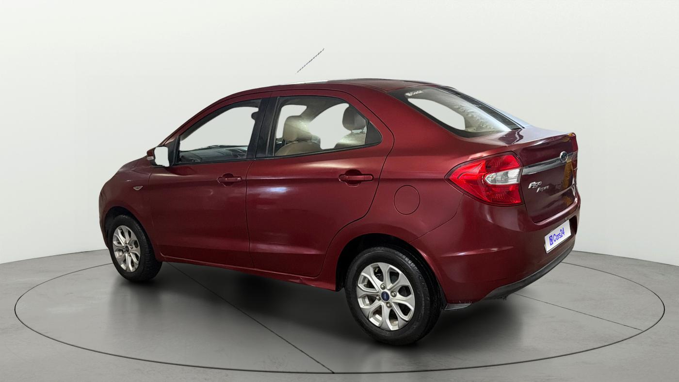 2016 Ford Figo Aspire TITANIUM 1.2 PETROL, Petrol, Manual, 51,747 km, Left Back Diagonal