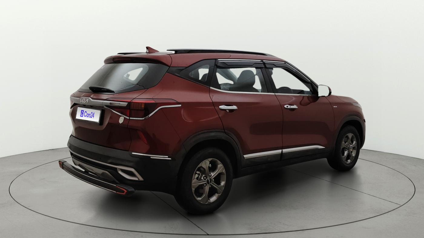 2023 KIA SELTOS HTK PLUS 1.5 IMT, Petrol, Manual, 30,337 km, Right Back Diagonal
