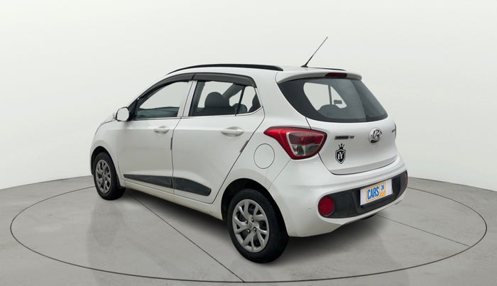 2018 Hyundai Grand i10 SPORTZ (O) 1.2 KAPPA VTVT, Petrol, Manual, 45,578 km, Left Back Diagonal