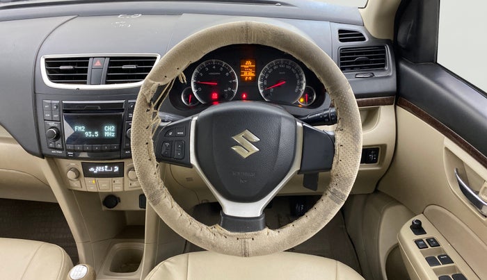 2014 Maruti Swift Dzire ZXI, Petrol, Manual, 39,182 km, Steering Wheel Close Up