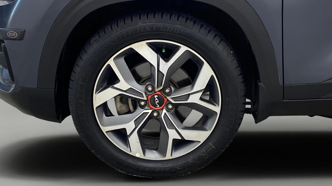 2021 KIA SELTOS X LINE 1.4 PETROL DCT, Petrol, Automatic, 58,027 km, Left Front Wheel
