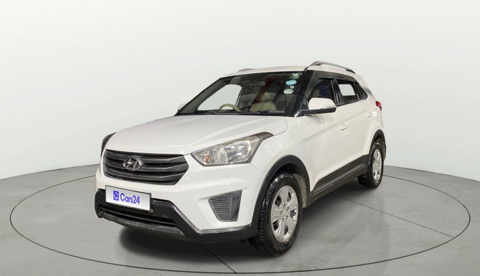 2017 Hyundai Creta E PLUS 1.6 PETROL, Petrol, Manual, 64,996 km, Left Front Diagonal