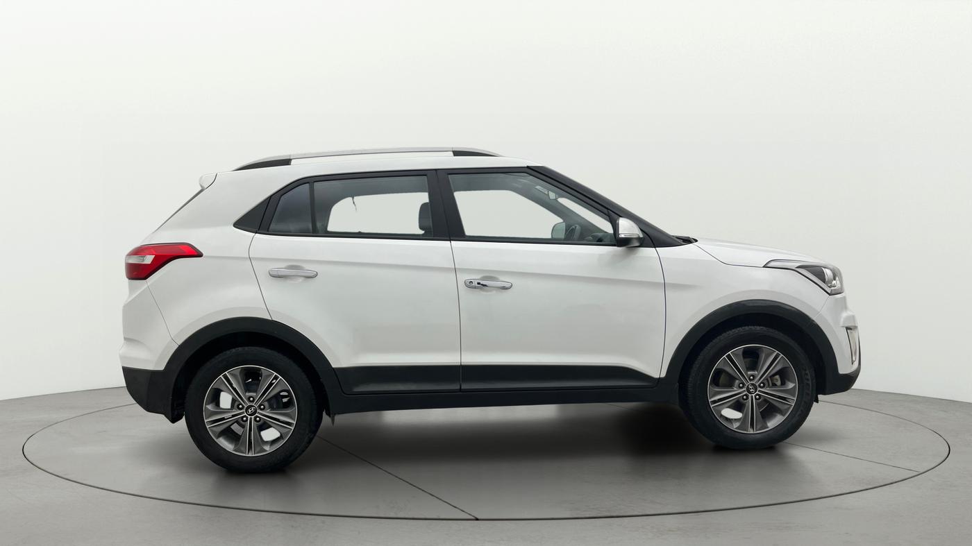 2017 Hyundai Creta SX PLUS AT 1.6 PETROL, Petrol, Automatic, 76,632 km, Right Side View