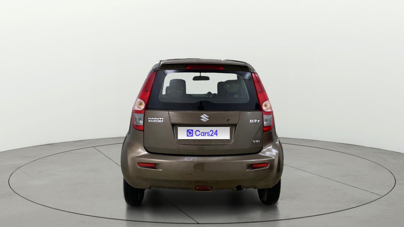 2013 Maruti Ritz VXI, Petrol, Manual, 55,778 km, Back/Rear