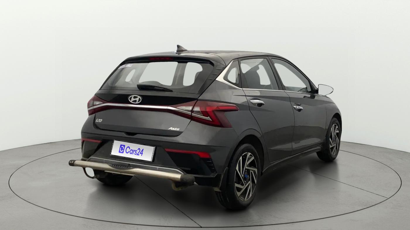 2024 Hyundai NEW I20 ASTA 1.2 MT, Petrol, Manual, 63,363 km, Right Back Diagonal
