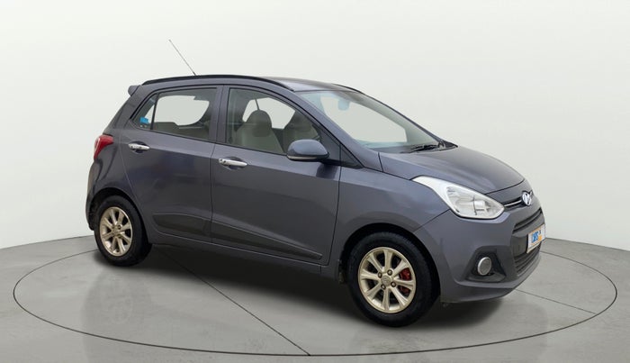 2015 Hyundai Grand i10 ASTA AT 1.2 KAPPA VTVT, Petrol, Automatic, 83,202 km, Right Front Diagonal