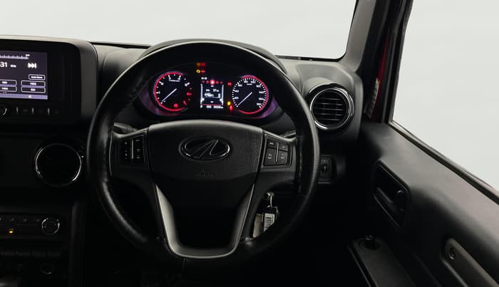 2021 Mahindra Thar LX  P 4WD AT CONVERTIBLE, Petrol, Automatic, 39,461 km, Steering Wheel Close Up