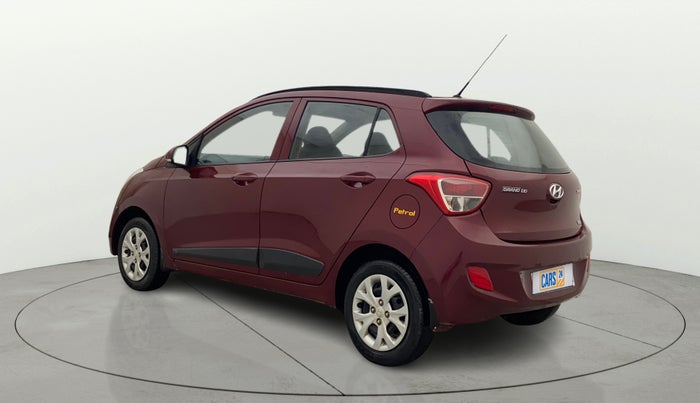 2015 Hyundai Grand i10 SPORTZ 1.2 KAPPA VTVT, Petrol, Manual, 19,409 km, Left Back Diagonal
