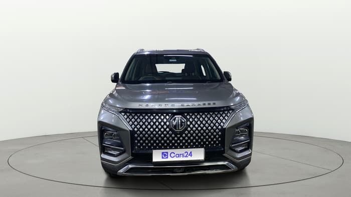 2023 MG HECTOR PLUS SAVVY PRO 1.5 TURBO CVT 7 STR, Petrol, Automatic, 27,208 km, Front