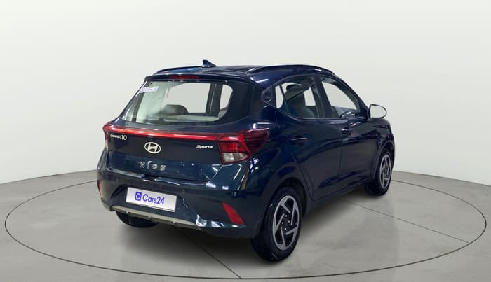 2024 Hyundai GRAND I10 NIOS SPORTZ 1.2 KAPPA VTVT, Petrol, Manual, 11,619 km, Right Back Diagonal