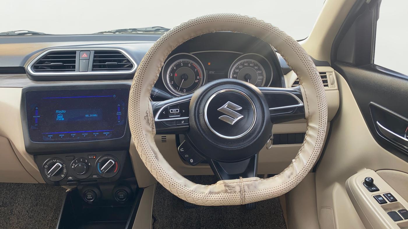 2024 Maruti Dzire VXI, Petrol, Manual, 26,116 km, Steering Wheel Close Up