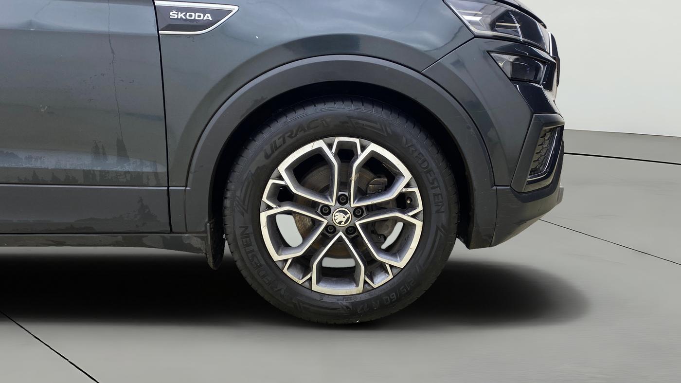 2021 Skoda KUSHAQ STYLE 1.5L TSI DSG, Petrol, Automatic, 87,206 km, Right Front Wheel
