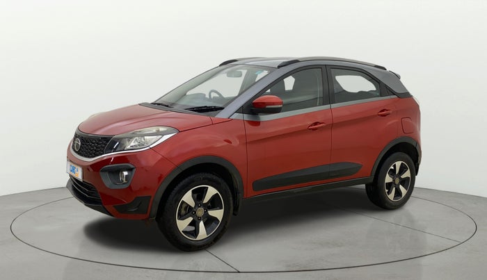 2019 Tata NEXON XZA PLUS PETROL DUAL TONE, Petrol, Automatic, 19,560 km, Left Front Diagonal