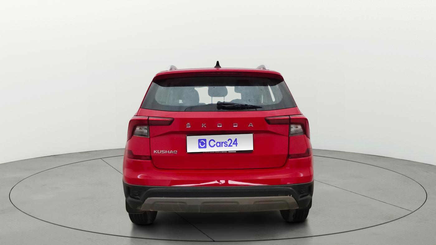 2021 Skoda KUSHAQ AMBITION 1.0L TSI AT, Petrol, Automatic, 35,109 km, Back/Rear