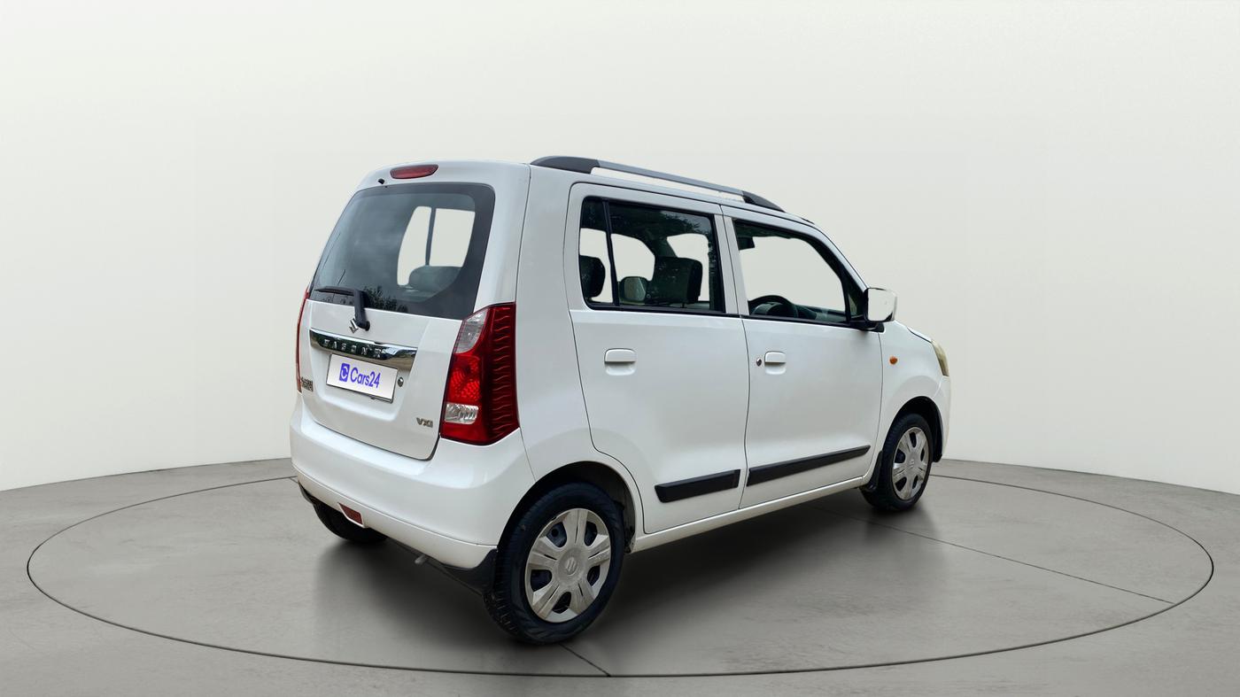 2016 Maruti Wagon R 1.0 VXI, CNG, Manual, 79,251 km, Right Back Diagonal